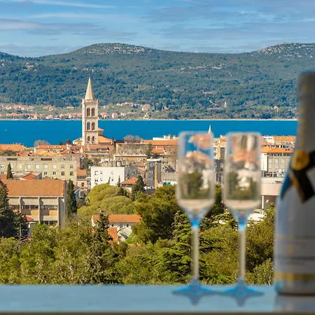 Stella Maris 2bdr, Balcony, Sea View, Garage, Bbq Apartamento Zadar