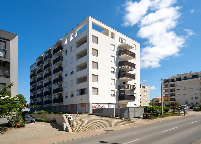 Stella Maris 2bdr, Balcony, Sea View, Garage, Bbq Apartment Zadar